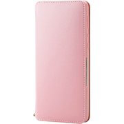 PM-S202PLFY2PN [AQUOS zero 5G basic 用 ソフトレザーケース 磁石付 ピンク]