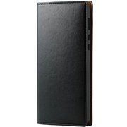 PM-S202PLFYILBK [AQUOS zero 5G basic 用 ソフトレザーケース イタリアン(Coronet) ネロ]