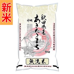無洗米 秋田県産 あきたこまち 5kg 令和7年産