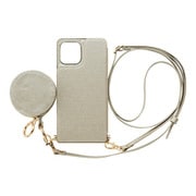 ML-CSIP20L-2CBPS [iPhone 12/iPhone 12 Pro 用 ケース Cross Body Case Glitter pearl silver]