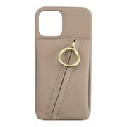 ML-CSIP20L-2CRBE [iPhone 12/iPhone 12 Pro 用 ケース Clutch Ring Case beige]