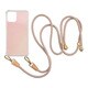 UNI-CSIP20L-5SSCGG [iPhone 12/iPhone 12 Pro 用 ケース Shoulder Strap Case greige]