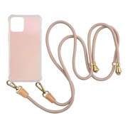 UNI-CSIP20L-5SSCGG [iPhone 12/iPhone 12 Pro 用 ケース Shoulder Strap Case greige]