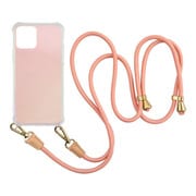 UNI-CSIP20L-5SSCTE [iPhone 12/iPhone 12 Pro 用 ケース Shoulder Strap Case terracotta]