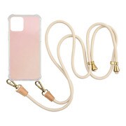 UNI-CSIP20L-5SSCIV [iPhone 12/iPhone 12 Pro 用 ケース Shoulder Strap Case ivory]