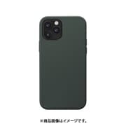 UNI-CSIP20L-1STGR [iPhone 12/iPhone 12 Pro 用 ケース Smooth Touch Hybrid Case green]