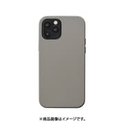 UNI-CSIP20L-1STGG [iPhone 12/iPhone 12 Pro 用 ケース Smooth Touch Hybrid Case greige]