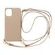 ML-CSIP20M-2CBBE [iPhone 12 mini 用 ケース Cross Body Case beige]