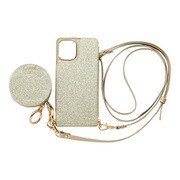 ML-CSIP20M-2CBPG [iPhone 12 mini 用 ケース Cross Body Case Glitter Series prism gold]