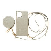 ML-CSIP20M-2CBPS [iPhone 12 mini 用 ケース Cross Body Case Glitter Series pearl silver]