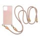 UNI-CSIP20M-5SSCGG [iPhone 12 mini 用 ケース Shoulder Strap Case greige]