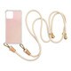 UNI-CSIP20M-5SSCIV [iPhone 12 mini 用 ケース Shoulder Strap Case ivory]