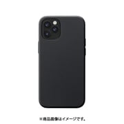 UNI-CSIP20M-1STBK [iPhone 12 mini 用 ケース Smooth Touch Hybrid Case black]