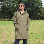 TEBURA TRAVEL COAT GO0266Q OLIVE Lサイズ [アウトドアコートメンズ]
