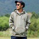 HIASOBI CAMPER JACKET GO201Q OLIVE 3(L)サイズ [アウトドアジャケットメンズ]