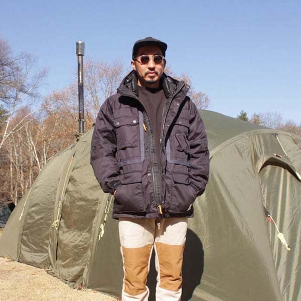 Hiasobi Camper Down Jacket Go02q Black Mサイズ アウトドアダウンウェアメンズ