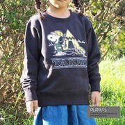 TAKIBI SNOOPY CREW SWEAT GOK0183R SMOKE120サイズ [アウトドアトップスキッズ]