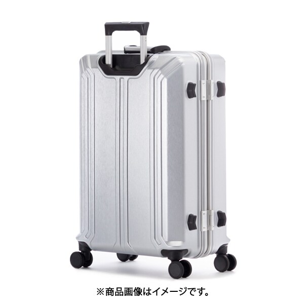 エー・エル・アイ スーツケース Solid Knight 53.5 cm 3.9kg ウェーブシルバー-