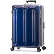 スーツケース Solid Knight（ソリッドナイト） 前輪ストッパータイプ 旅行日数目安：1週間以上 96L TSAロック搭載 ALI-009R-28 オーロラブルー