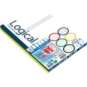 ロジカル・エアーノート B罫20枚 5冊パック プライマリーカラーシリーズ NLB504B-5P