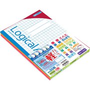 ロジカル・エアーノート 5mm方眼罫20枚 5冊パック POPカラーシリーズ HB5-H506-3P