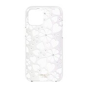 iPhone 12 Pro Max 用 ケース Clover Hearts Knockout Pearlized White KSIPH-154-CHKNW