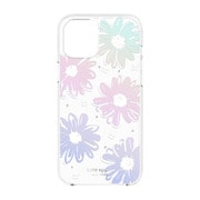 iPhone 12/iPhone 12 Pro 用 ケース Daisy Iridescent Foil/White KSIPH-153-DSYIR
