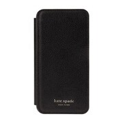 iPhone 12 Pro Max 用 ケース KSNY Folio Case -Black Crumbs/Black PC /Gold Logo KSIPH-170-BLKC
