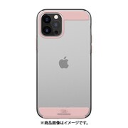 1443CLR56 [iPhone 12/iPhone 12 Pro 用 ケース Innocence Case Clear /Rose Gold]