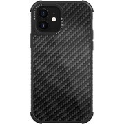 1120RRC02 [iPhone 12 mini 用 ケース Robust Case Real Carbon /Black]