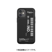 iPhone 12 mini 用 ケース Moulded Case Core black/white barcode 42488
