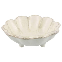 美濃焼 カネコ小兵 輪花 ボウル 10cm 白練 Y555-0019