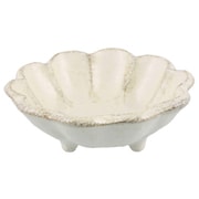 美濃焼 カネコ小兵 輪花 ボウル 10cm 白練 Y555-0019