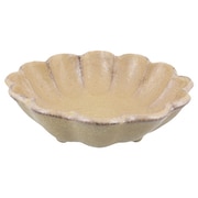 美濃焼 カネコ小兵 輪花 ボウル 16cm 茶練 Y555-0020