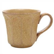 美濃焼 カネコ小兵 輪花 マグカップ 茶練 Y555-0029