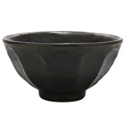 美濃焼 カネコ小兵 輪花 小丼 黒練 Y555-0050