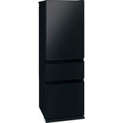 冷蔵庫(365L・右開き) 3ドア クリスタルブラック MR-CG37F-B