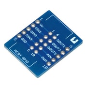 SSCI-023801 [MESH GPIOブロック用ピッチ変換用基板 2列 ヘッダーピン付]