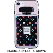 95865 [iPhone 7/iPhone 8/iPhone SE 用 ケース Parfume Colorful Pattern Black]