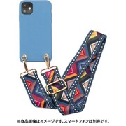 95945 [iPhone 11 用 ケース Soft Touch Necklace Case Blue]