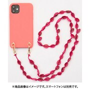 95946 [iPhone 11 用 ケース Soft Touch Necklace Case Coral]