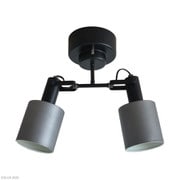 LC10971-VS [REVO レヴォ 2灯シーリングスポット ヴィンテージシルバー（電球別売り）]