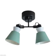 LARKS ラークス 2灯シーリングスポットライト グリーン(電球別売り) LC10976-GR