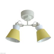 LARKS ラークス 2灯シーリングスポットライト イエロー（電球別売り） LC10976-YE