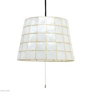 Roxas ロハス 3灯ペンダントライト ホワイト（ブラックコード）（電球別売り※ナツメ球のみ付属） LC10750-BK