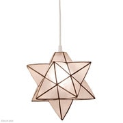 Roxas star pendant ロハススターペンダント 1灯ペンダントライト ホワイト（電球別売り） LC10758