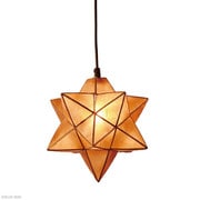 Roxas star pendant ロハススターペンダント 1灯ペンダントライト アンバー（電球別売り） LC10759