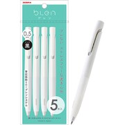 ブレン0.5mm 白 5本入パック P-BAS88-W5