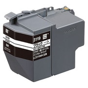 互換リサイクルインクカートリッジ ブラザー LC3119BK ブラック(顔料) インク残量表示対応 ECI-BR3119B