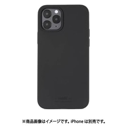 14782 [iPhone 12/iPhone 12 Pro 用 ソフトタッチ シリコンケース Black]